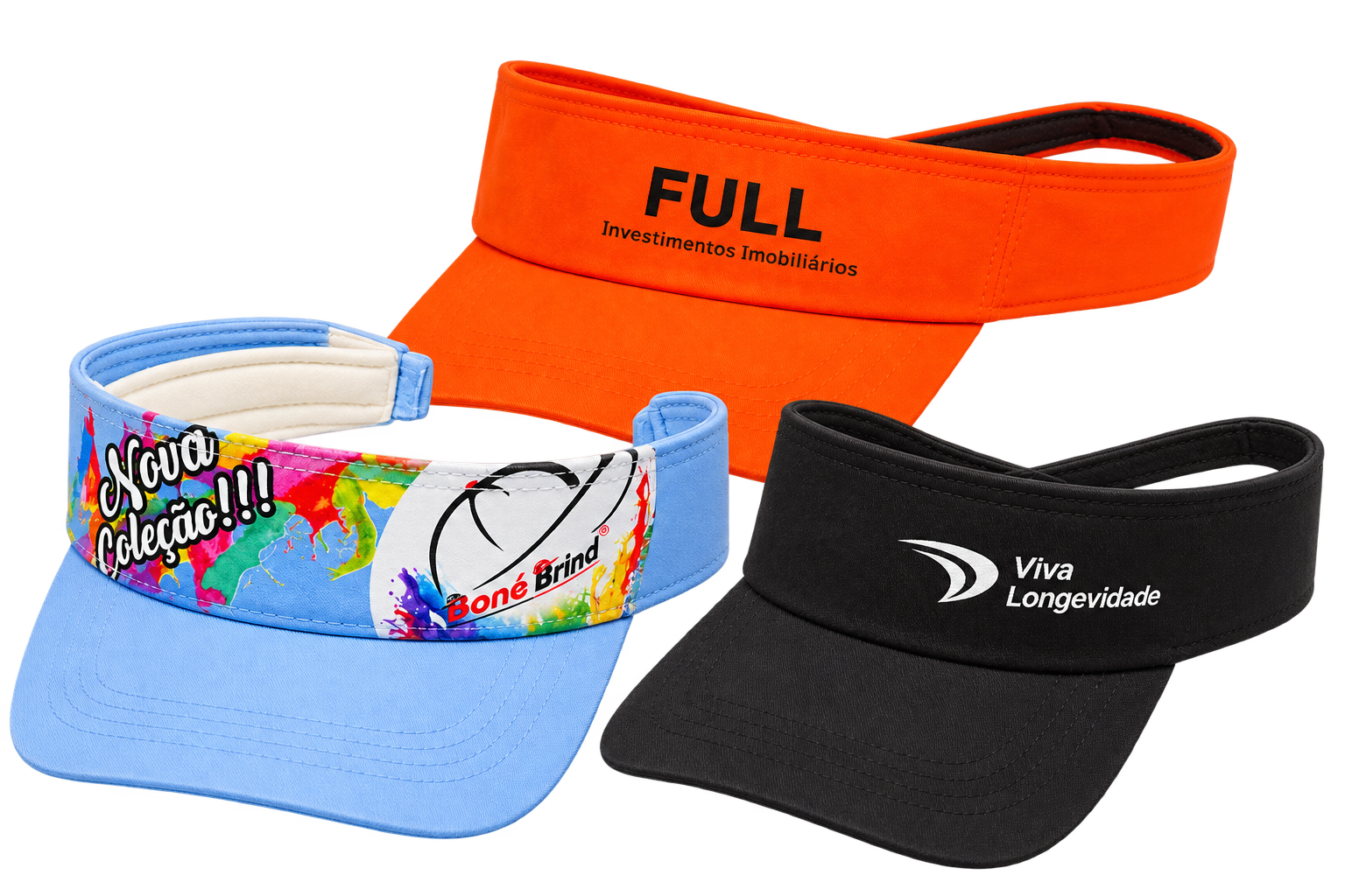 Viseiras personalizadas