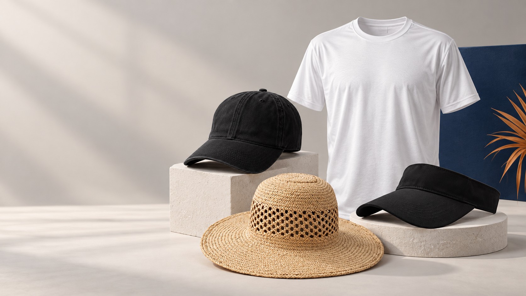 Boné, camiseta, chapéu e viseira do portfólio BoneBrind