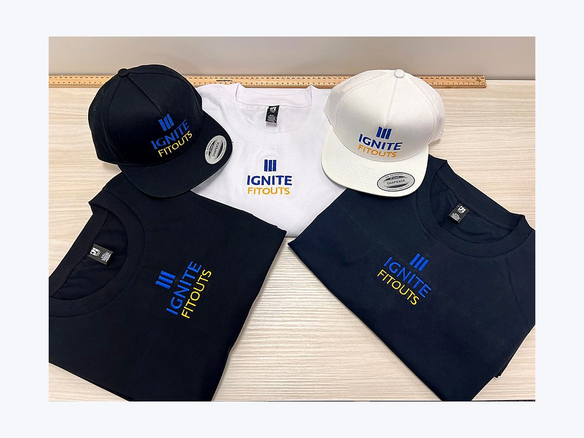 Conjunto de produtos personalizados para eventos